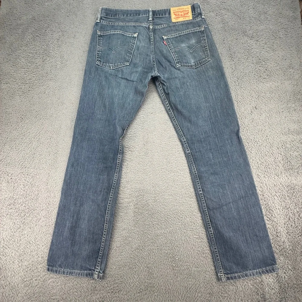 Levi's 504 Regular Straight Jeans Mens 32x32‎ Blue Denim Cotton 29990-0059